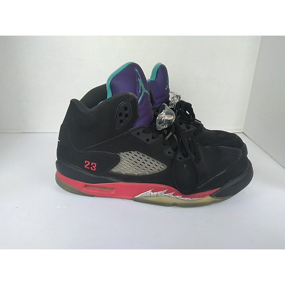 Jordan 5 Retro‎ Black Grape Ice 2013 Youth Sneakers Shoes 4.5Y
